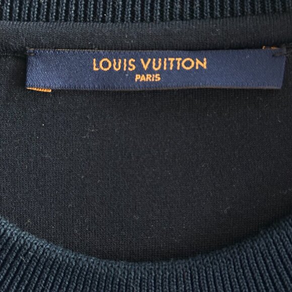 Louis Vuitton Blue & Green Gradient Monogram Sweater - Picture 3 of 8